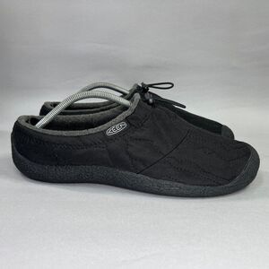 Keen Howser III Slide Men's Size 11.5 Triple Black Comfort House Shoe Slippers